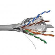 Καλώδιο Δεδομένων FTP Cat6e 4 Ζευγών Γκρι 9-621143